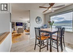 Large windows with views of Okanagan Lake - 