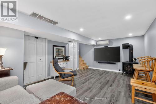 194 Sawlog Point Road, Tiny, ON - Indoor With Fireplace