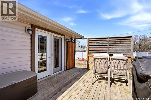 230 Prairie Avenue, Briercrest, SK - Outdoor With Deck Patio Veranda With Exterior