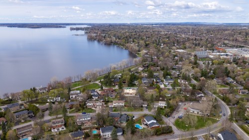 Photo aérienne - 62 Hyde Park Street, Beaconsfield, QC - Outdoor With Body Of Water With View