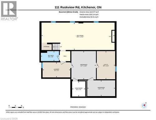 Floor plan - 111 Ruskview Road, Kitchener, ON - Other