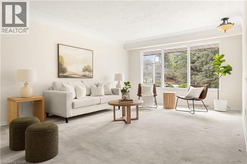 24 Grand Hill Drive, Kitchener, ON - Indoor Photo Showing Living Room