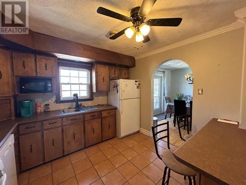 58 Forest Road, Milltown, NL - Indoor Photo Showing Kitchen With Double Sink