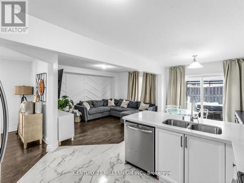 16 Albery Road, Brampton, ON - Indoor Photo Showing Kitchen With Double Sink