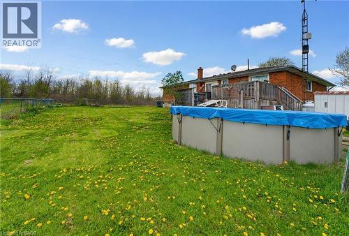 516 Mud Street E, Hamilton, ON - Outdoor With Above Ground Pool
