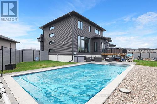 541 Barrage Street, Casselman, ON - Outdoor With In Ground Pool With Deck Patio Veranda