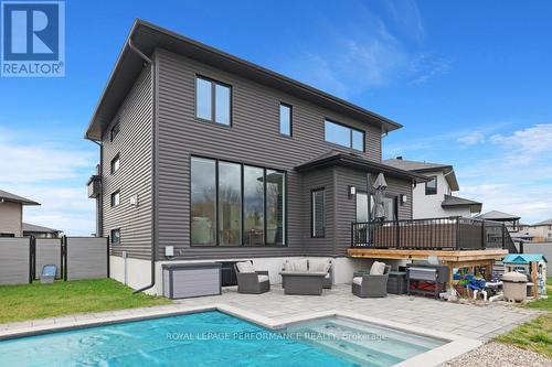 541 Barrage Street, Casselman, ON - Outdoor With In Ground Pool With Deck Patio Veranda
