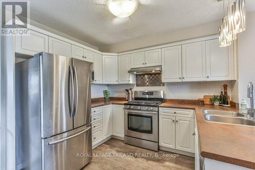 9 Brookside Drive, St. Thomas, ON - Indoor Photo Showing Kitchen With Stainless Steel Kitchen With Double Sink