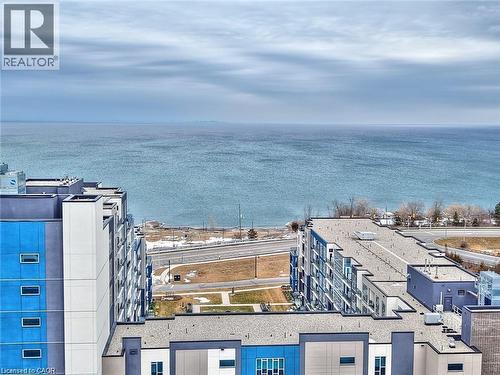 16 Concord Place Unit# 803, Grimsby, ON - Outdoor With Body Of Water With View