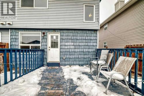 REAR DECK - 32 Saddlebrook Place Ne, Calgary, AB - Outdoor