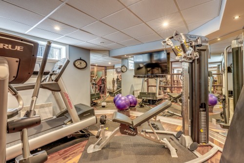 Salle familiale - 45 Rue De Servando, Blainville, QC - Indoor Photo Showing Gym Room