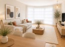 Overall view - 602-6880 Boul. Des Roseraies, Montréal (Anjou), QC  - Indoor Photo Showing Living Room 