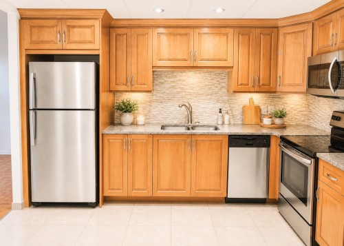 Kitchen - 602-6880 Boul. Des Roseraies, Montréal (Anjou), QC - Indoor Photo Showing Kitchen With Double Sink