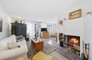 Vue d'ensemble - 101-124 Rue De Wolfe, Bromont, QC  - Indoor Photo Showing Living Room With Fireplace 
