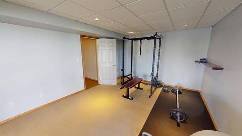 1308 20A Street, Cranbrook, BC - Indoor Photo Showing Gym Room