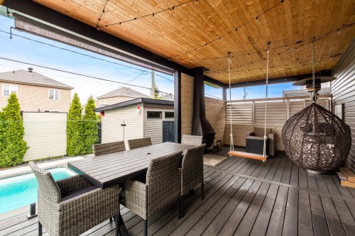 Terrasse - 1128 Rue Breux, Chambly, QC - Outdoor With Deck Patio Veranda With Exterior