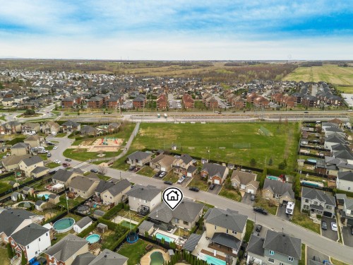 Photo aérienne - 1128 Rue Breux, Chambly, QC - Outdoor With View
