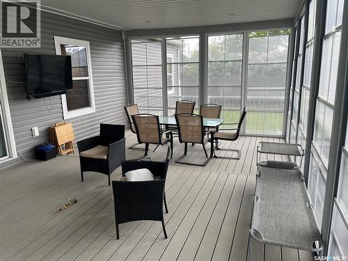 24 Hall Street, Halbrite, SK - Outdoor With Deck Patio Veranda With Exterior