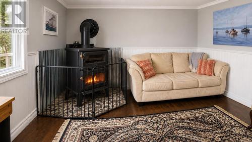 0 Main Road, Rencontre East, NL - Indoor With Fireplace