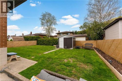 Fully Fenced - 142 Marcella Crescent, Hamilton, ON - Outdoor With Backyard