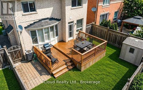 625 Laughren Crescent, Milton, ON - Outdoor With Deck Patio Veranda With Exterior