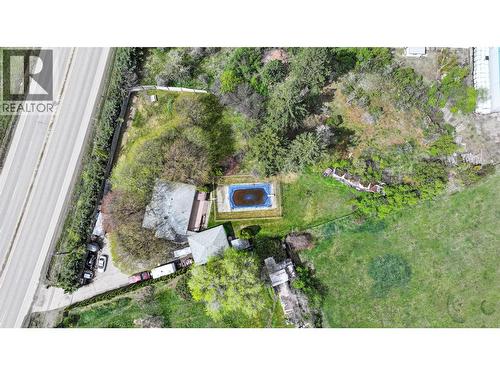 aerial view - 10003 6 Highway, Coldstream, BC 