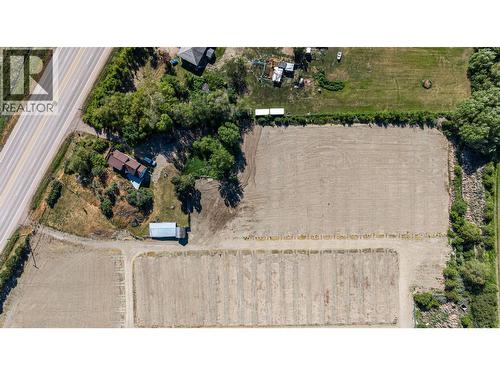 View from above of 10091 Hwy 6. with 4.64 acre parcel - 10091 6 Highway, Coldstream, BC 