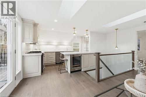 3083 Lakeshore Road, Burlington, ON - Indoor Photo Showing Kitchen With Upgraded Kitchen