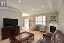 49 Riveroaks Drive, Hamilton, ON  - Indoor Photo Showing Living Room With Fireplace 