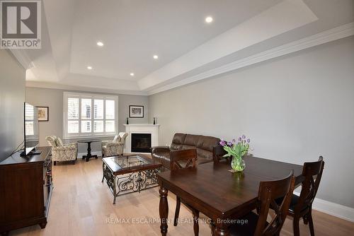 49 Riveroaks Drive, Hamilton, ON - Indoor With Fireplace