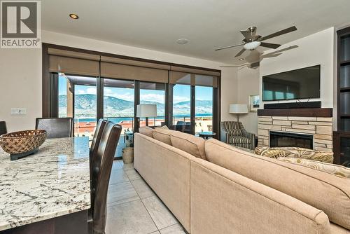 2000 Valleyview Drive Unit# 21, Osoyoos, BC - Indoor With Fireplace