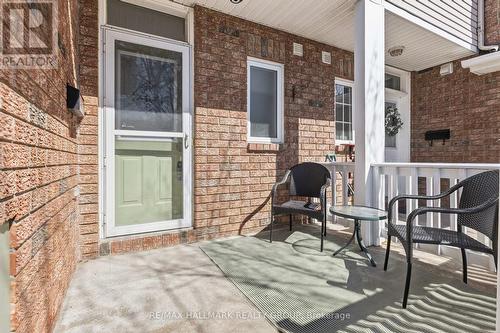 Cozy front porch seating area - 988 Lucille Way, Ottawa, ON - Outdoor With Deck Patio Veranda With Exterior