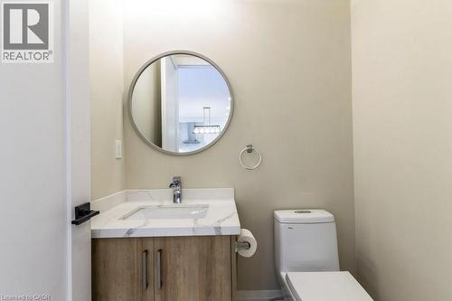 Bathroom with vanity and toilet - 1105 Main Street E, Cambridge, ON - Indoor Photo Showing Bathroom