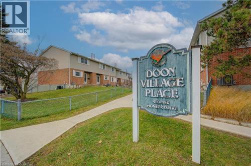 440 PIONEER Drive Unit# 3  Kitchener, ON N2P 1H6