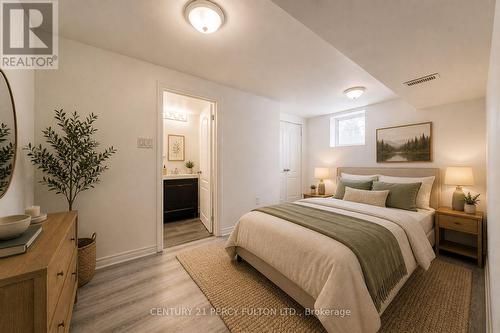Virtually Staged - 381 Conant Street, Oshawa, ON - Indoor Photo Showing Bedroom