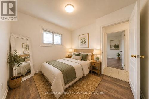 Virtually Satged - 381 Conant Street, Oshawa, ON - Indoor Photo Showing Bedroom