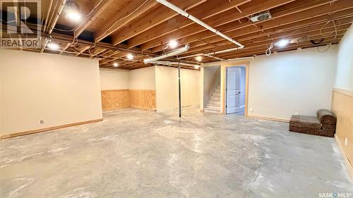 205 Conquest Street, Conquest, SK - Indoor Photo Showing Basement