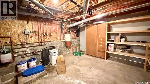 205 Conquest Street, Conquest, SK - Indoor Photo Showing Basement