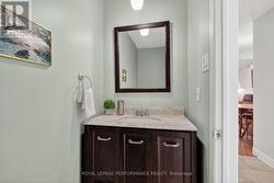 Handy powder room on the main floor - 