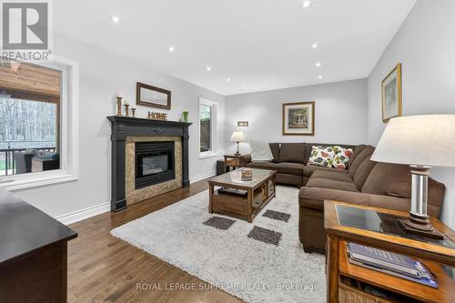 88 Empress Road, Vaughan, ON - Indoor Photo Showing Living Room With Fireplace