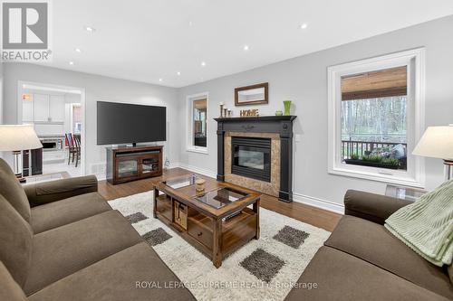 88 Empress Road, Vaughan, ON - Indoor Photo Showing Living Room With Fireplace