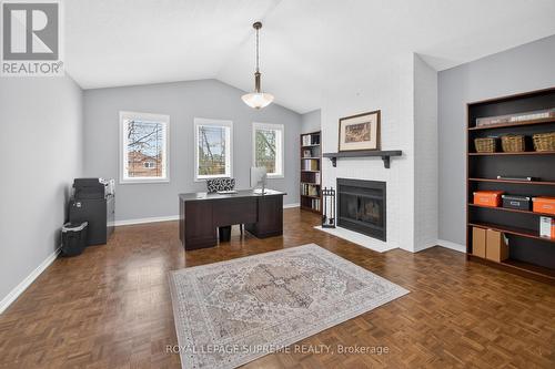 88 Empress Road, Vaughan, ON - Indoor Photo Showing Living Room With Fireplace