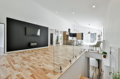 Escalier - 750 5E Rang, Sainte-Julienne, QC - Indoor Photo Showing Other Room