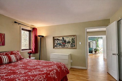 Chambre à coucher - 605 Ch. De Montfort, Saint-Adolphe-D'Howard, QC - Indoor Photo Showing Bedroom