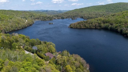 Photo aérienne - 605 Ch. De Montfort, Saint-Adolphe-D'Howard, QC - Outdoor With Body Of Water With View