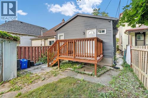 375 Bridge, Windsor, ON - Outdoor With Deck Patio Veranda With Exterior