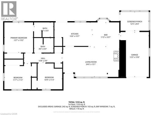 Floor plan - 1025 Queens Boulevard Unit# Upper, Kitchener, ON - Other