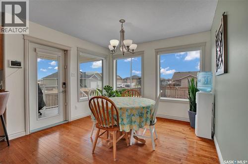 201 Brookside Court, Warman, SK - Indoor Photo Showing Dining Room