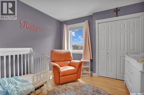 201 Brookside Court, Warman, SK - Indoor Photo Showing Bedroom