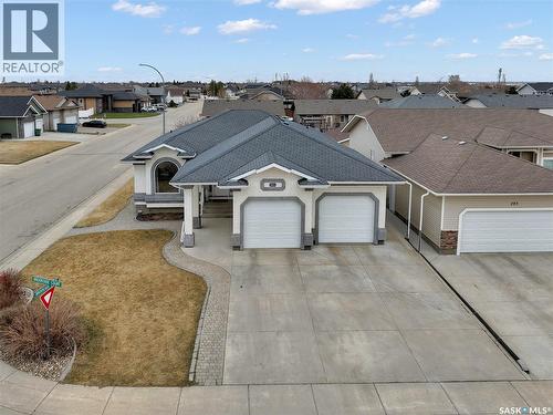 201 Brookside Court, Warman, SK - Outdoor With Facade
